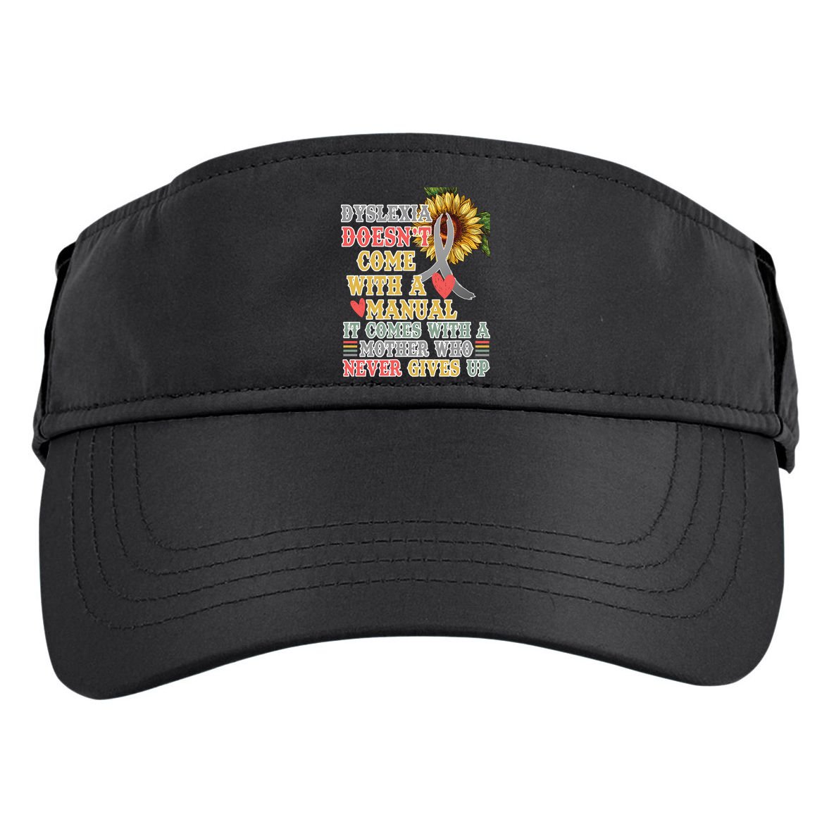 Dyslexia Doesn't Come With A Manual Adult Drive Performance Visor