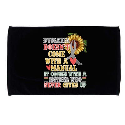 Dyslexia Doesn't Come With A Manual Microfiber Hand Towel