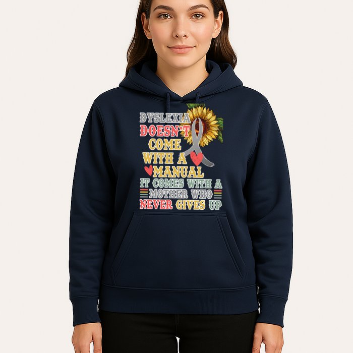 Dyslexia Doesn't Come With A Manual Hoodie