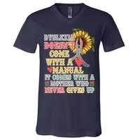 Dyslexia Doesn't Come With A Manual V-Neck T-Shirt