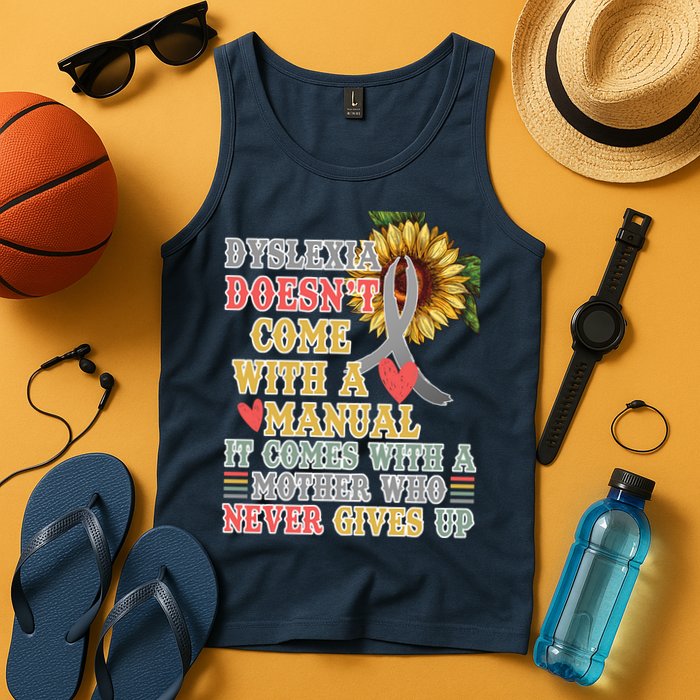 Dyslexia Doesn't Come With A Manual Tank Top