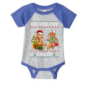 Did You Try Icing It Funny Gingerbread Christmas Holiday Infant Baby Jersey Bodysuit