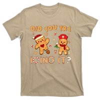 Did You Try Icing It Christmas School Nurse Emergency Nurse T-Shirt