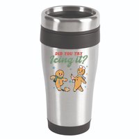 Did You Try Icing It Funny Gingerbread Funny Christmas 16oz Travel Tumbler