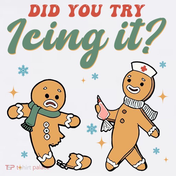 Did You Try Icing It Funny Gingerbread Funny Christmas Mesh Reversible Basketball Jersey Tank