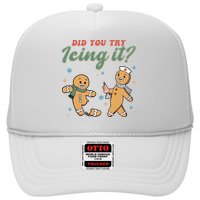 Did You Try Icing It Funny Gingerbread Funny Christmas Hat