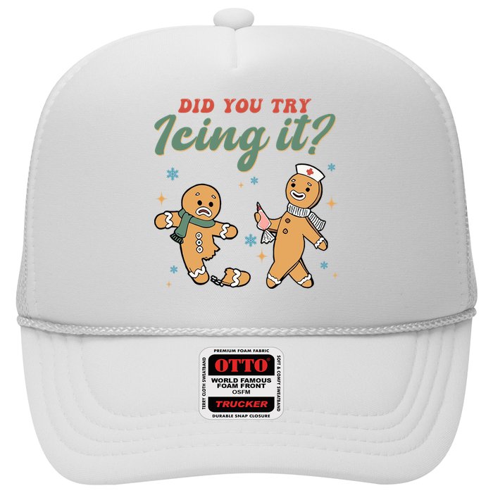 Did You Try Icing It Funny Gingerbread Funny Christmas Hat