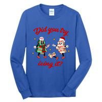 Did You Try Icing It School Nurse Christmas Tree Cake Gift Tall Long Sleeve T-Shirt