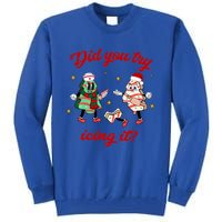 Did You Try Icing It School Nurse Christmas Tree Cake Gift Tall Sweatshirt