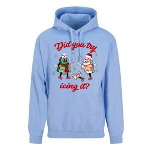 Did You Try Icing It School Nurse Christmas Tree Cake Gift Unisex Surf Hoodie