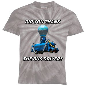 Did You Thank The Bus Driver Cringey Kids Tie-Dye T-Shirt