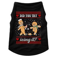 Did You Try Icing It Funny Christmas Gingerbread Cookie Doggie Tank