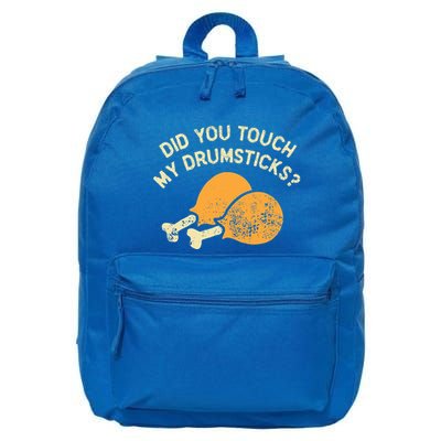 Did You Touch My Drumsticks 16 in Basic Backpack