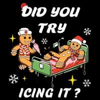 Did You Try Icing It Flat Bill Trucker Hat
