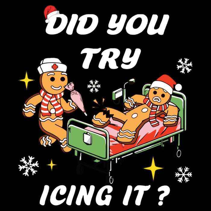 Did You Try Icing It Flat Bill Trucker Hat