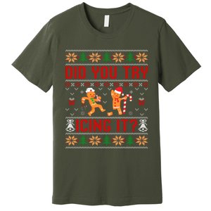 Did You Try Icing It Funny Nurse For Xmas Premium T-Shirt