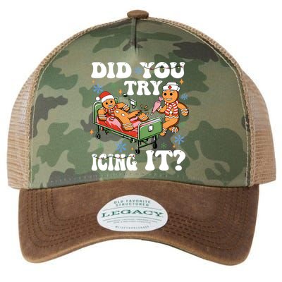 Did You Try Icing It Gift Legacy Tie Dye Trucker Hat