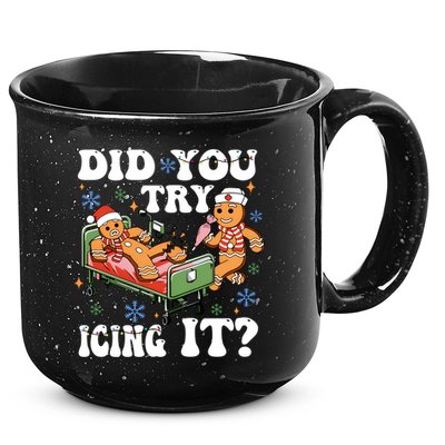 Did You Try Icing It Gift 15oz Campfire Ceramic Mug