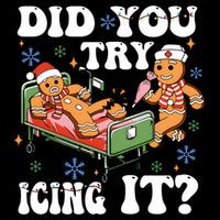 Did You Try Icing It Gift Drawstring Bag