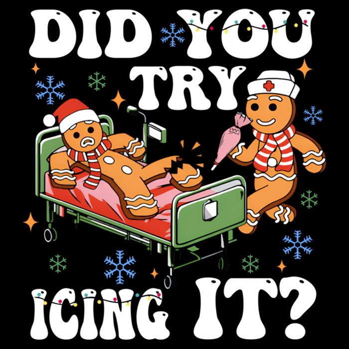 Did You Try Icing It Gift Drawstring Bag