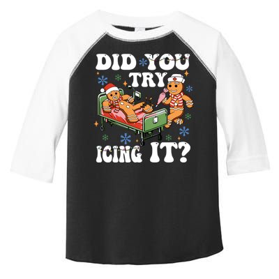 Did You Try Icing It Gift Toddler Fine Jersey T-Shirt