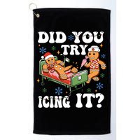 Did You Try Icing It Gift Golf Towel