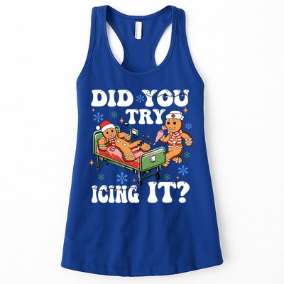 Did You Try Icing It Gift Womens Tank Top