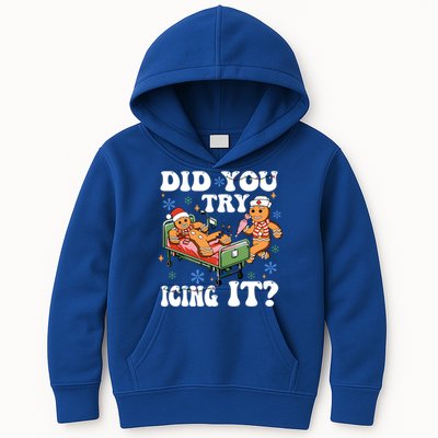Did You Try Icing It Gift Kids Hoodie