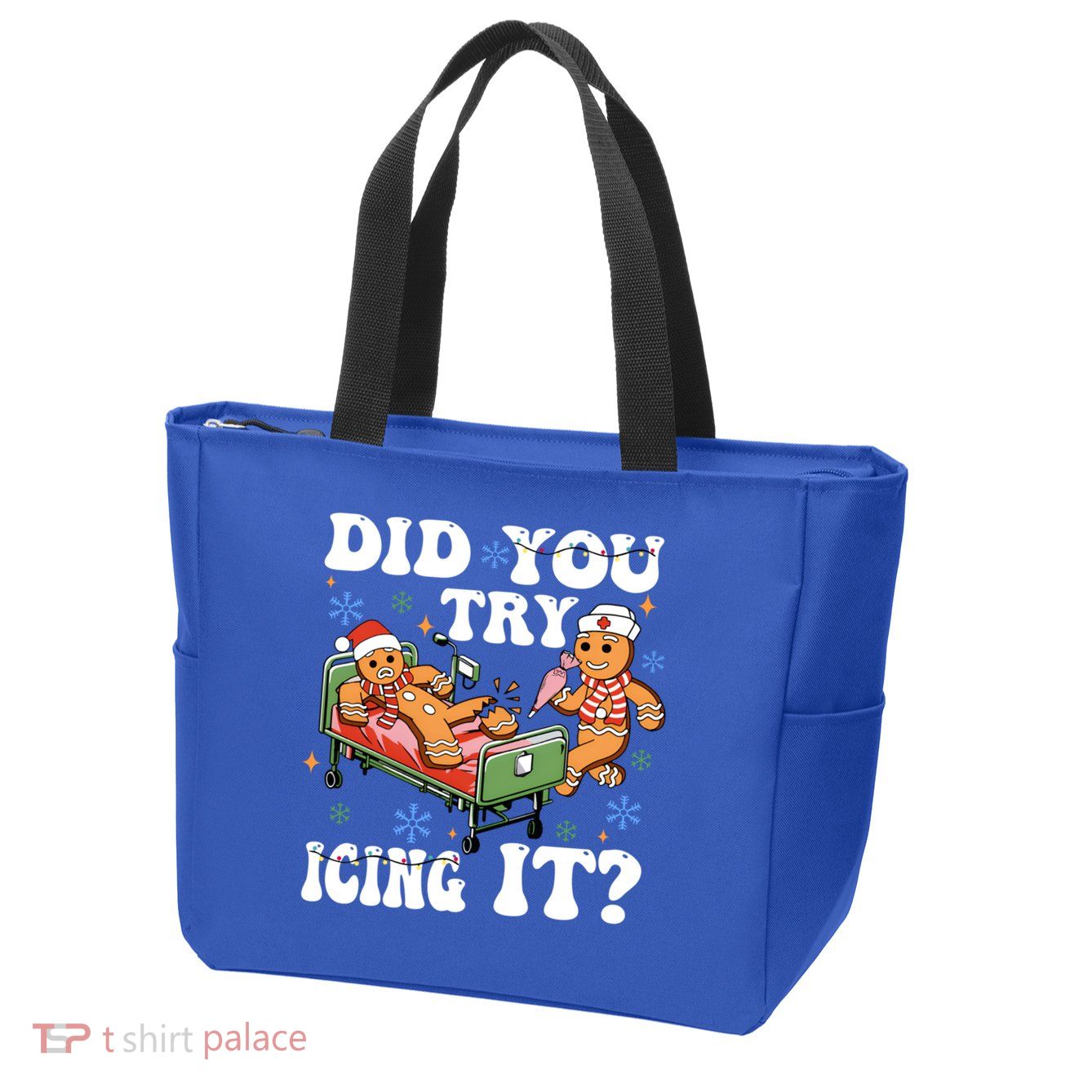 Did You Try Icing It Gift Zip Tote Bag