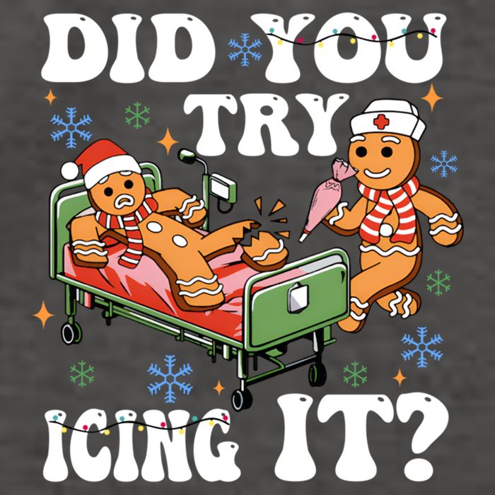 Did You Try Icing It Gift Vector Backpack