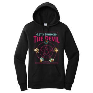 Do You Wanna Play A Game Witchcraft Halloween LetS Summon Women's Pullover Hoodie