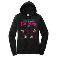 Do You Wanna Play A Game Witchcraft Halloween LetS Summon Women's Pullover Hoodie