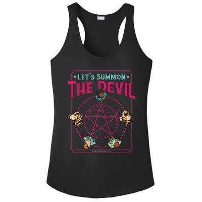 Do You Wanna Play A Game Witchcraft Halloween LetS Summon Ladies PosiCharge Competitor Racerback Tank