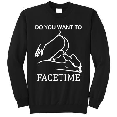 Do You Want To Facetime Sweatshirt