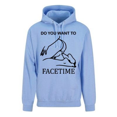 Do You Want To Facetime Unisex Surf Hoodie