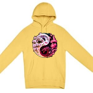 Dragon Yin Yang Chinese New Year 2024 Year Of The Dragon Premium Pullover Hoodie