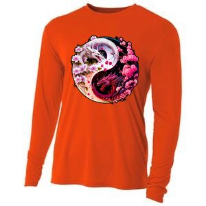 Dragon Yin Yang Chinese New Year 2024 Year Of The Dragon Cooling Performance Long Sleeve Crew