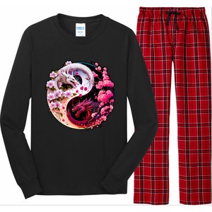 Dragon Yin Yang Chinese New Year 2024 Year Of The Dragon Long Sleeve Pajama Set