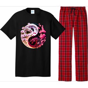 Dragon Yin Yang Chinese New Year 2024 Year Of The Dragon Pajama Set