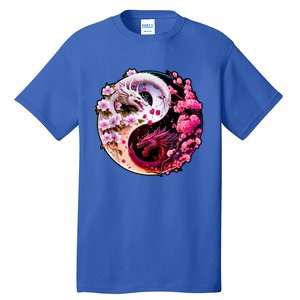 Dragon Yin Yang Chinese New Year 2024 Year Of The Dragon Tall T-Shirt