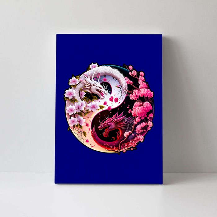 Dragon Yin Yang Chinese New Year 2024 Year Of The Dragon Canvas