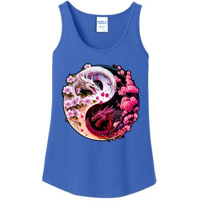 Dragon Yin Yang Chinese New Year 2024 Year Of The Dragon Ladies Essential Tank