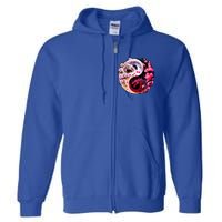 Dragon Yin Yang Chinese New Year 2024 Year Of The Dragon Full Zip Hoodie