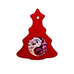 Dragon Yin Yang Chinese New Year 2024 Year Of The Dragon Ceramic Tree Ornament