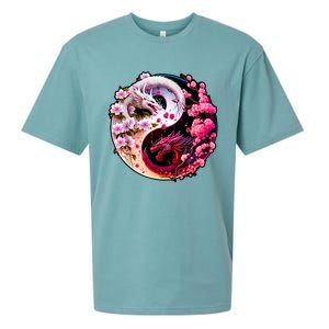 Dragon Yin Yang Chinese New Year 2024 Year Of The Dragon Sueded Cloud Jersey T-Shirt