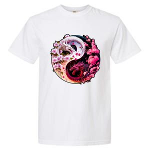 Dragon Yin Yang Chinese New Year 2024 Year Of The Dragon Garment-Dyed Heavyweight T-Shirt