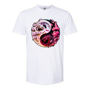 Dragon Yin Yang Chinese New Year 2024 Year Of The Dragon Softstyle CVC T-Shirt