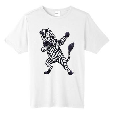 Dabbing Zebra African Zookeeper Animal Lover Tall Fusion ChromaSoft Performance T-Shirt