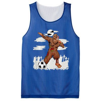 Dabbing Zombie Bigfoot Halloween Soccer Costume Football Gift Mesh Reversible Basketball Jersey Tank