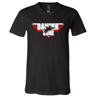 Danger Zone V-Neck T-Shirt